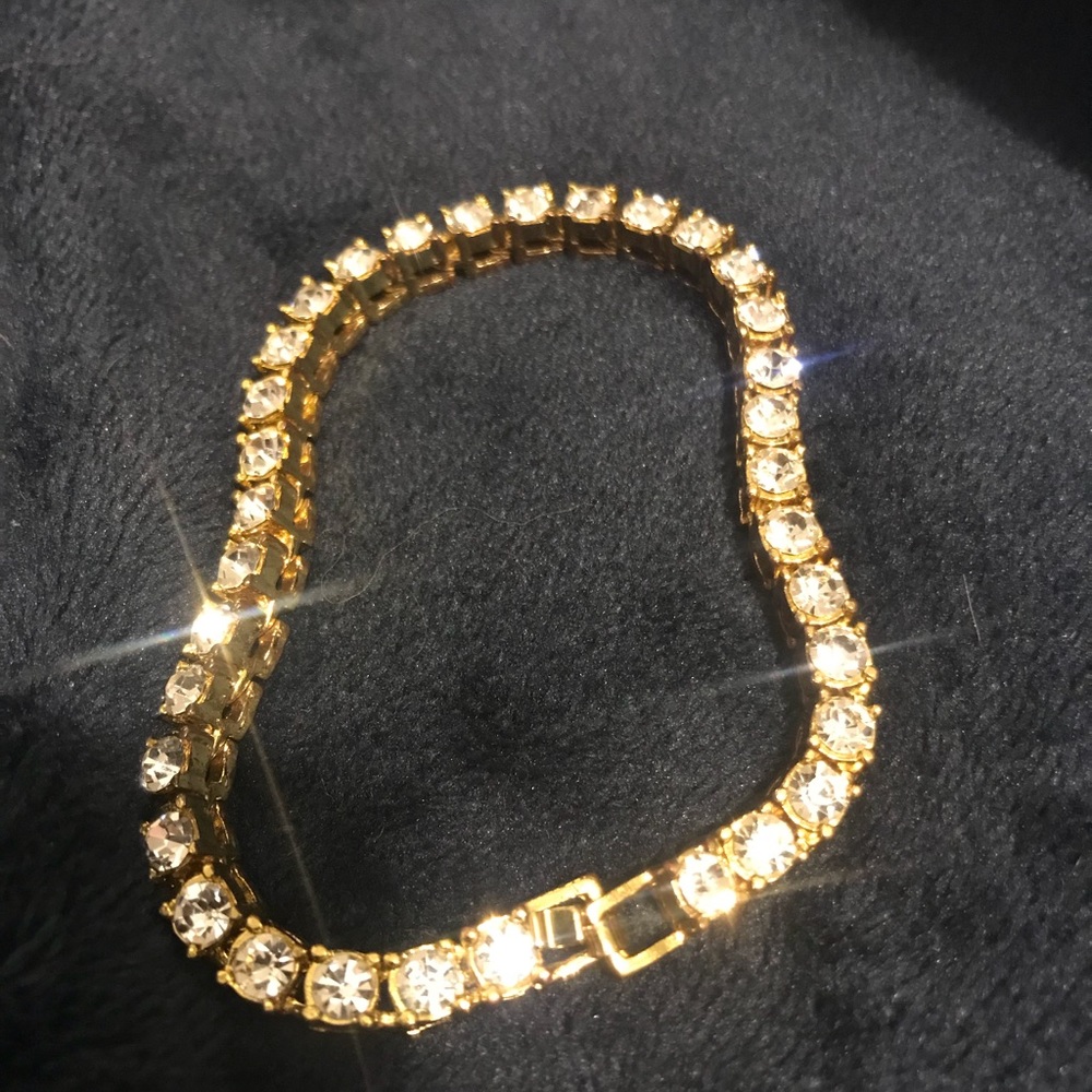 Gold and Diamond Bracelet